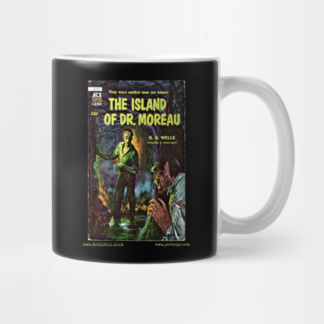 THE ISLAND OF DR. MOREAU by H. G. Wells –– Mug & Travel Mug by Rot In Hell Club